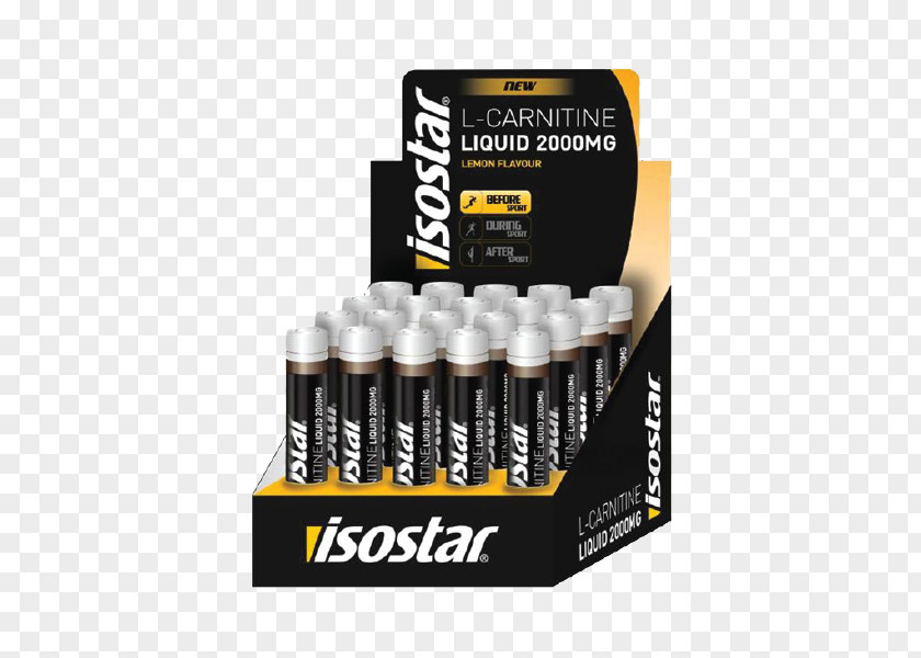 Sagat Isostar Levocarnitine Dietary Supplement Vitamin Ampoule PNG