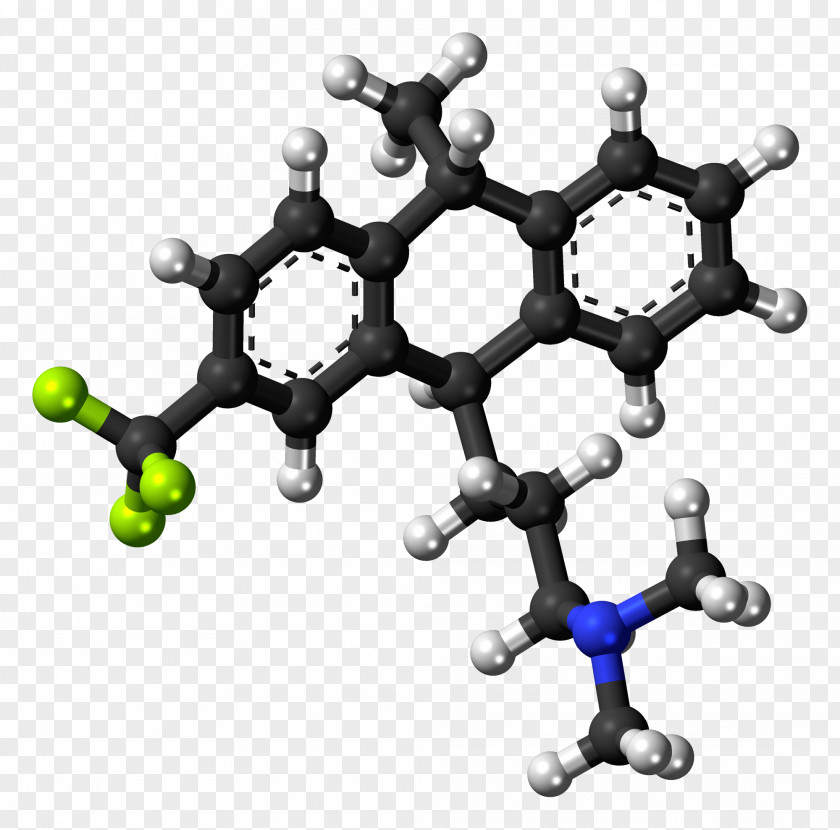 Tricyclic Antidepressant Molecule Chemical Formula Molecular Structural Compound PNG