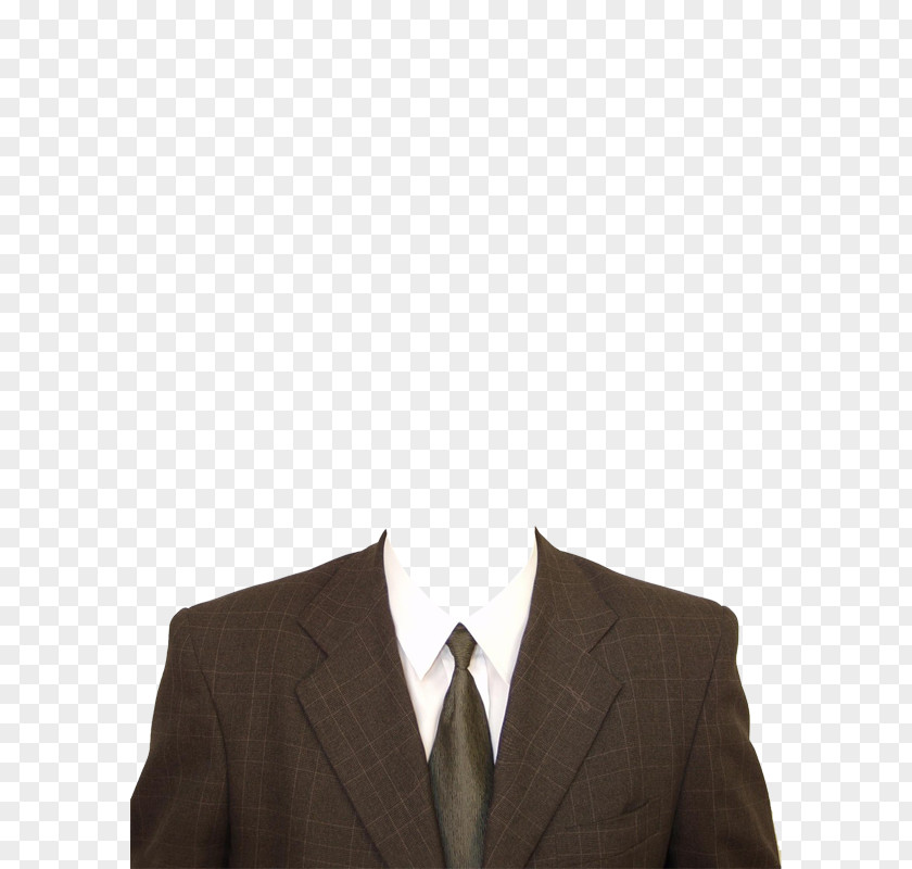 Brown Suit Necktie Formal Wear Clothing PNG