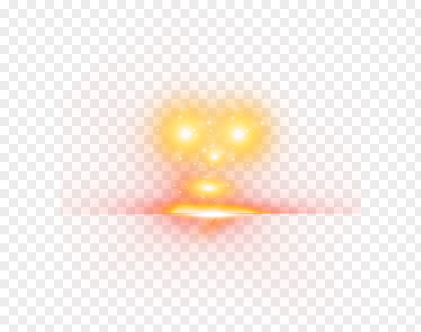 Fire Smiley Face Light Computer Pattern PNG