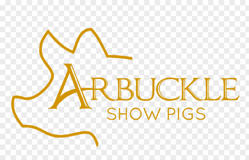 Gold Pig Wild Boar Logo Farming Livestock PNG