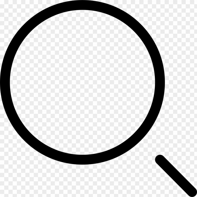 Magnifying Glass Multimedia Button PNG