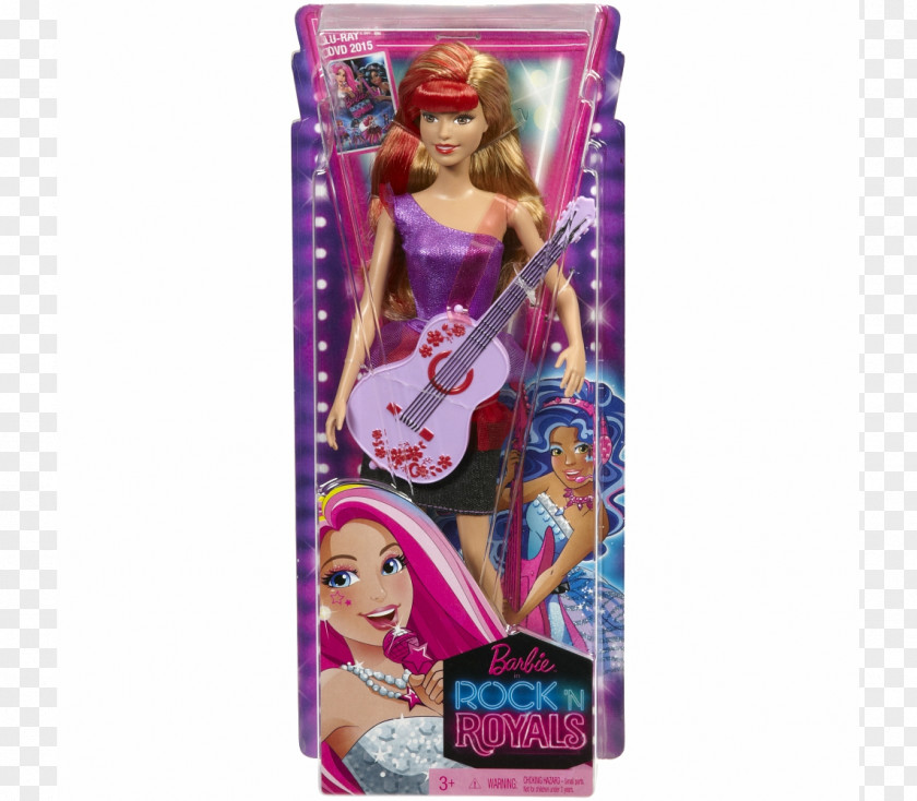 Barbie Stardoll Doll As Titania Rock 'n Royals Courtney PNG