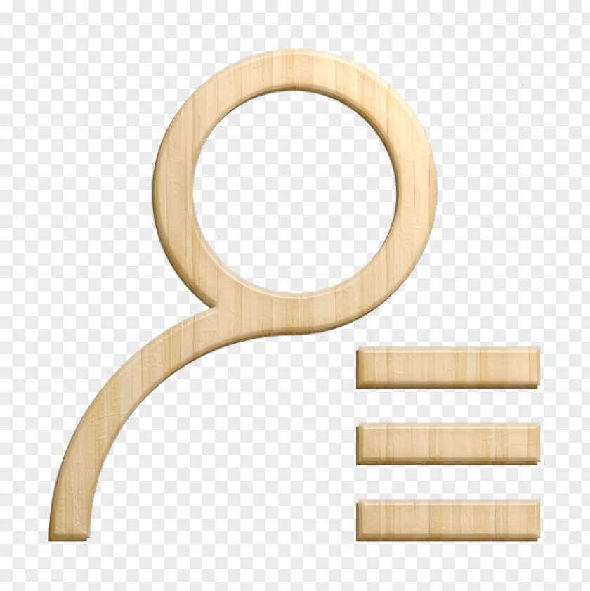 Beige Wood UI-UX Interface Icon User PNG