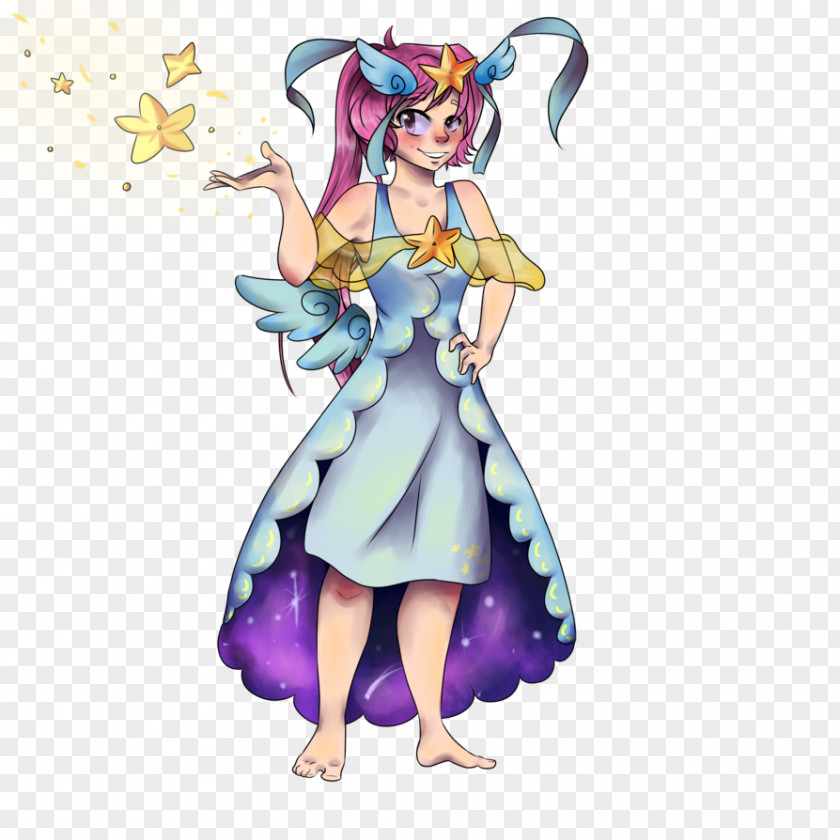 Fairy Costume Design Cartoon Figurine PNG