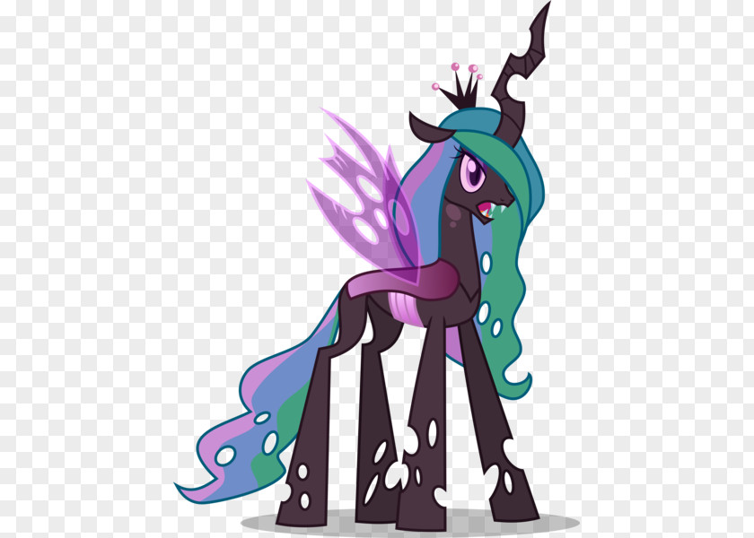 Female Fusion Princess Celestia Queen Chrysalis Fluttershy Pinkie Pie PNG