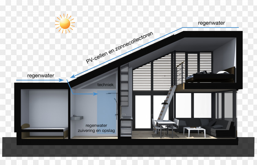 House Tiny Movement Floor Plan Architecture Facade PNG