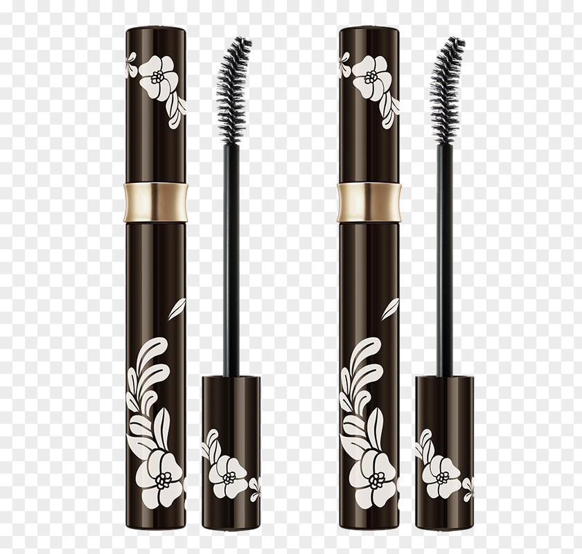 Ru Shell Pattern Brown Makeup Mascara Cosmetics BB Cream Lip Gloss Eyelash PNG