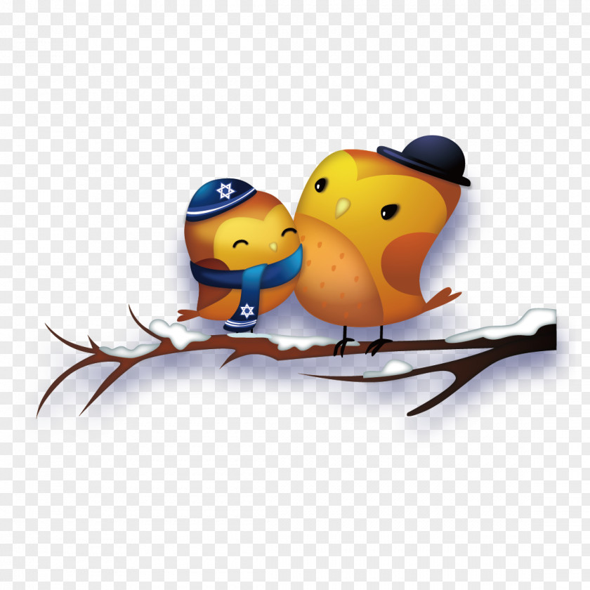 Vector Cute Birds Water Bird Illustration PNG