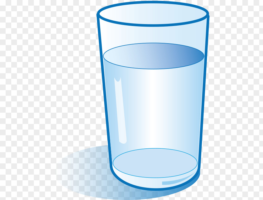 Water Glass Old Fashioned Pint Cobalt Blue Table-glass PNG