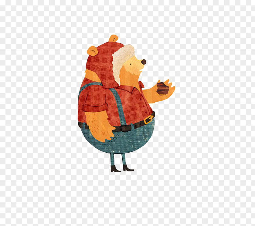 Anthropomorphic Bear Winnie The Pooh Art Illustration PNG