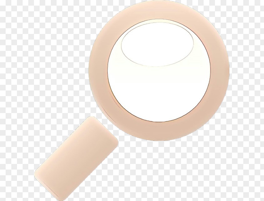 Beige Office Supplies Circle Box-sealing Tape PNG