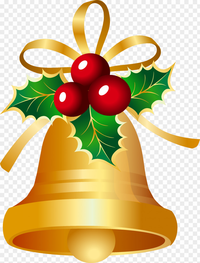 Christmas Bell Card Jingle Clip Art PNG