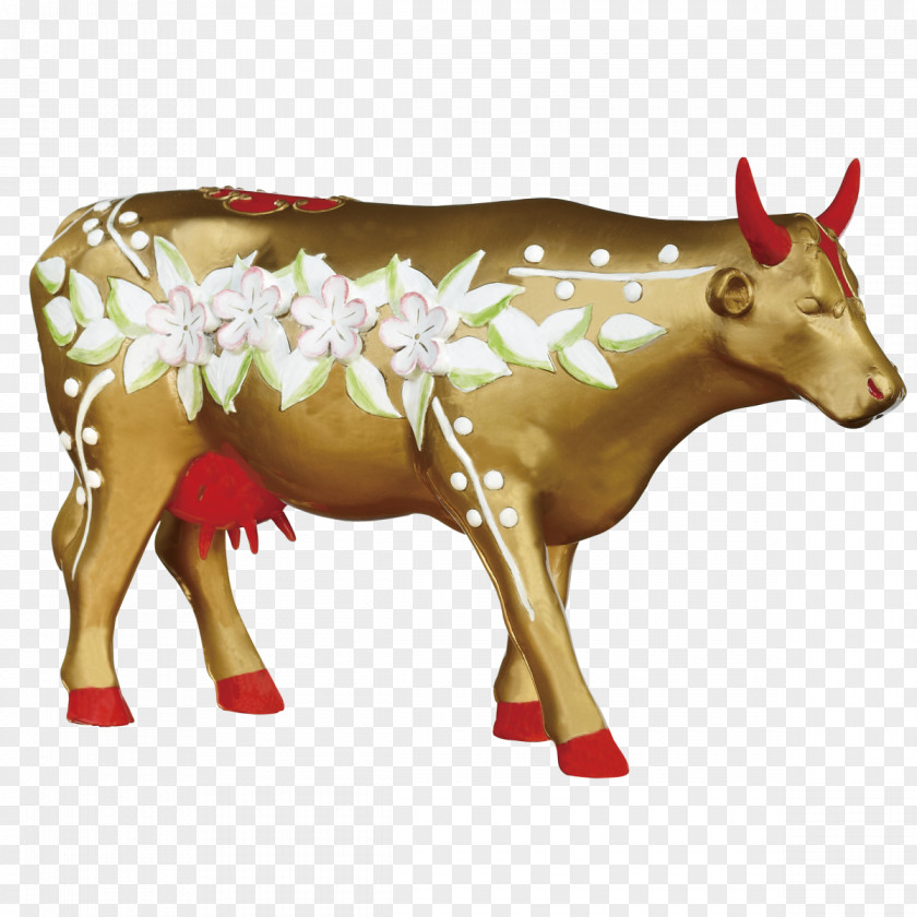 Cow Taurine Cattle CowParade Artist PNG