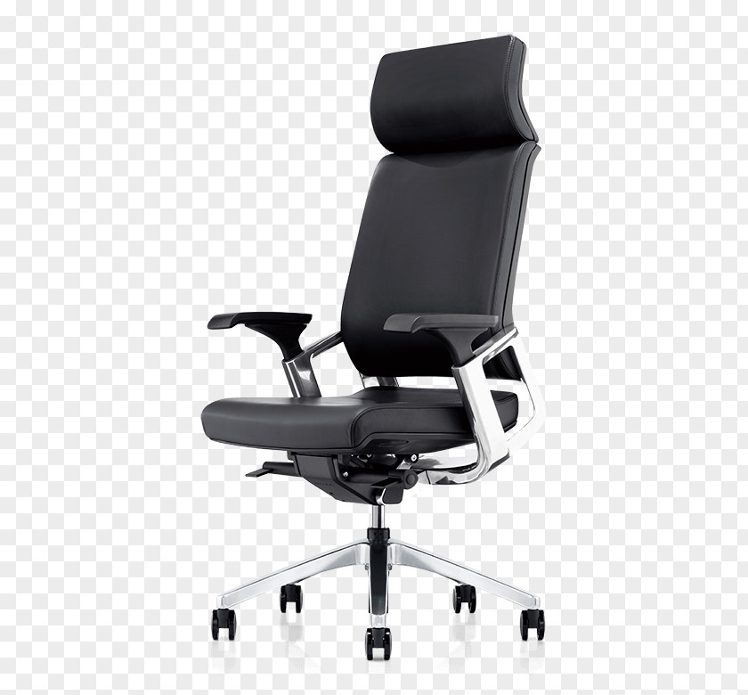 Leather Chair Office & Desk Chairs Fauteuil Furniture PNG