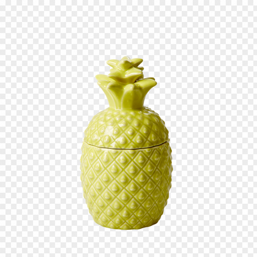 Pineapple Ceramic Bowl Rice Jar PNG