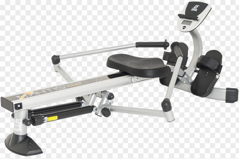 Rowing Indoor Rower Physical Fitness Exercise Svart PNG