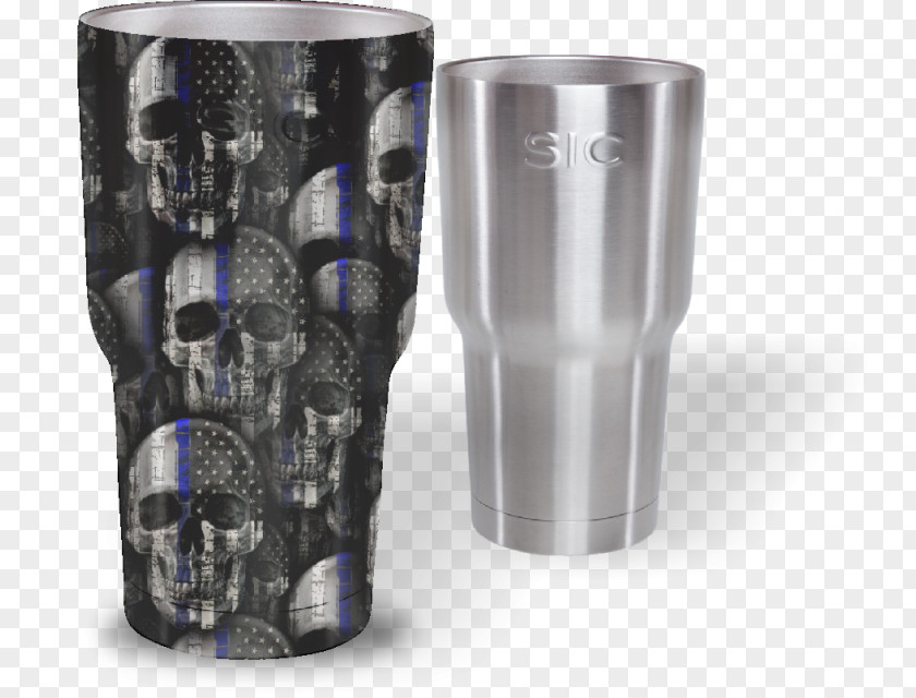 Skull Pattern Glass Perforated Metal Plastic Hydrographics PNG