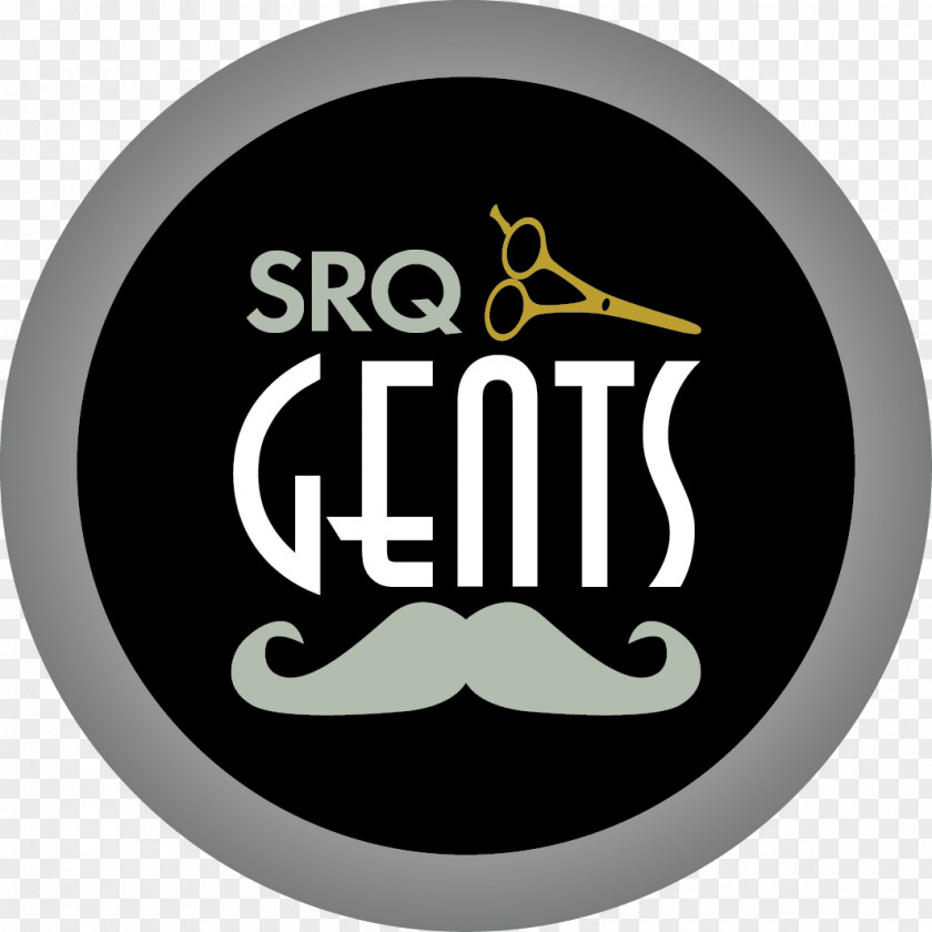 SRQ Gents Beauty Parlour Logo Barber Salon Lofts Paradise Plaza PNG