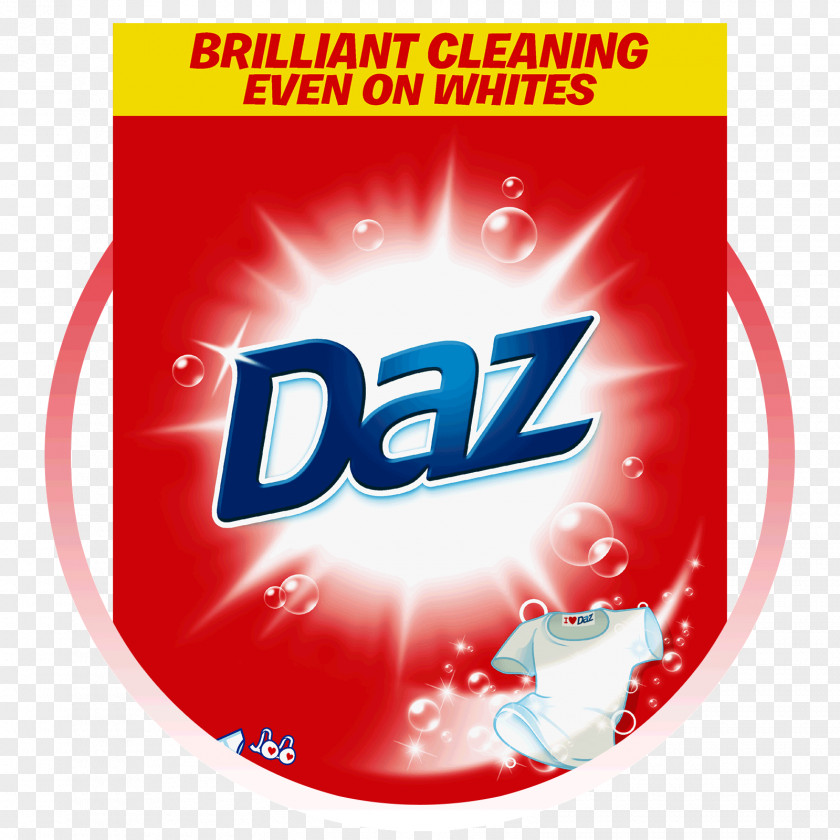 Washing Powder Daz Laundry Detergent Bold PNG