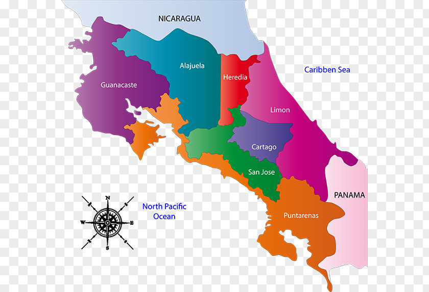 Costa Rica Map Royalty-free Stock Photography PNG