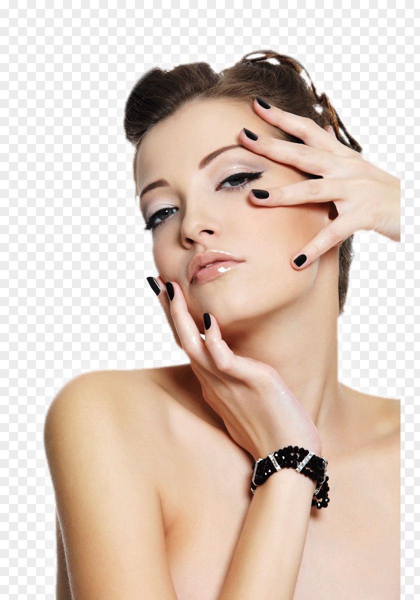 Glamour Beauty Parlour Nail Hair Eyelash PNG