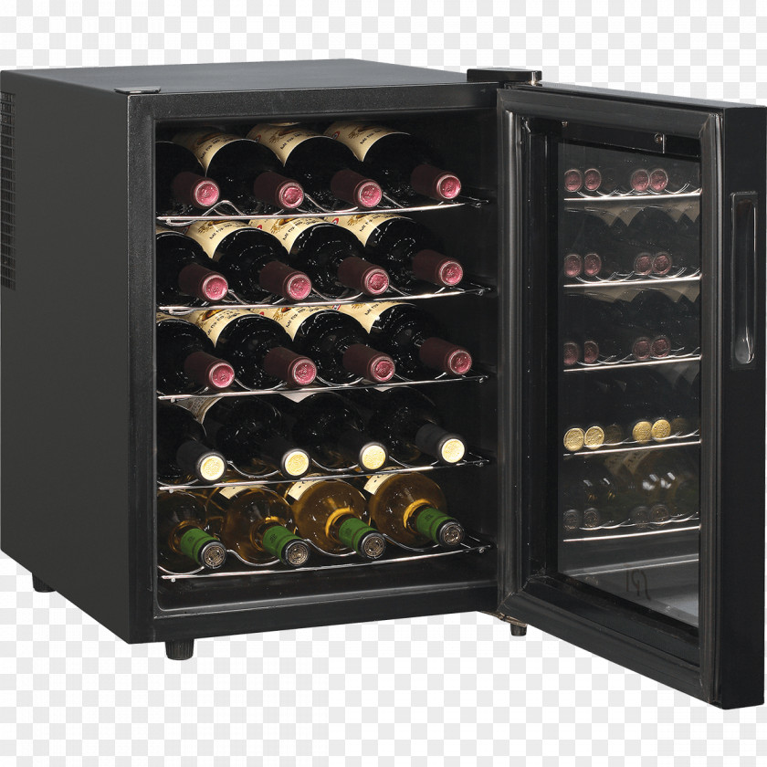 Glare Efficiency Wine Cooler Cellar Bottle PNG
