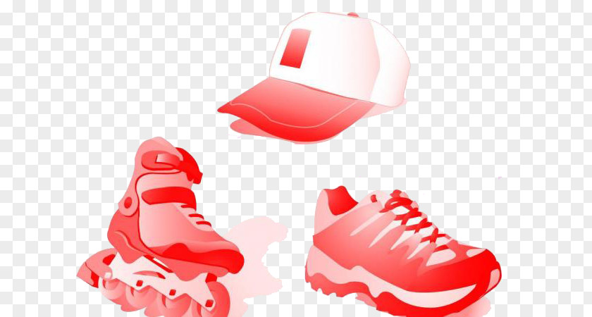 Hats And Skate Sneakers Shoe Nike Roller Skating PNG