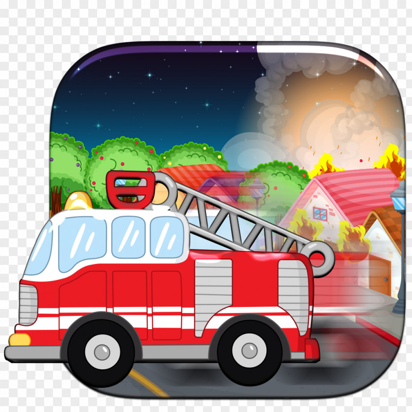 Fire Truck Car Apple App Store Vehicle Firefighter PNG