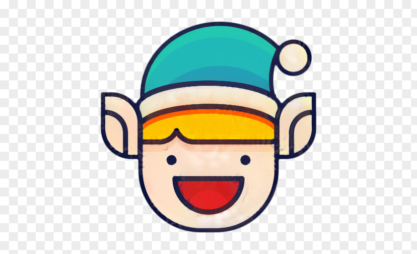 Pleased Nose Christmas Emoji PNG