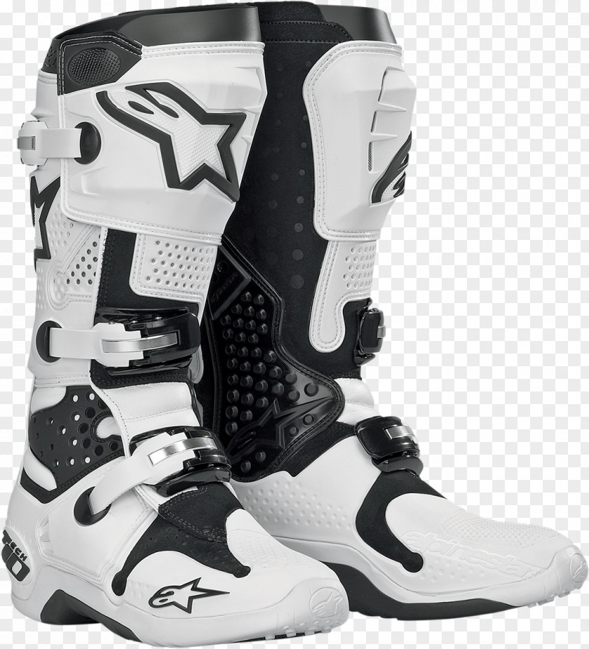 Boot Motorcycle Alpinestars Motocross PNG