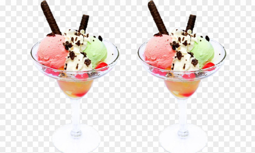 Chocolate Snowball Cup Ice Cream Sundae Cocktail Frozen Yogurt Parfait PNG