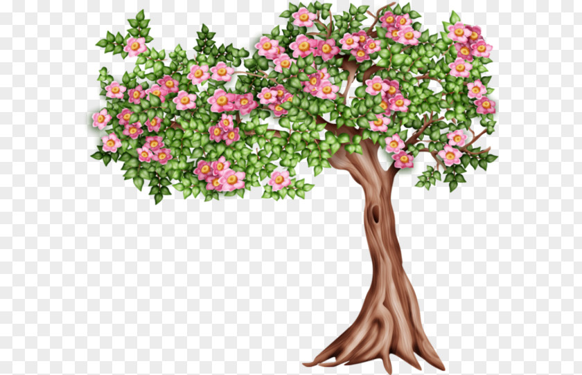 Fleuri Tree Clip Art Image Illustration PNG