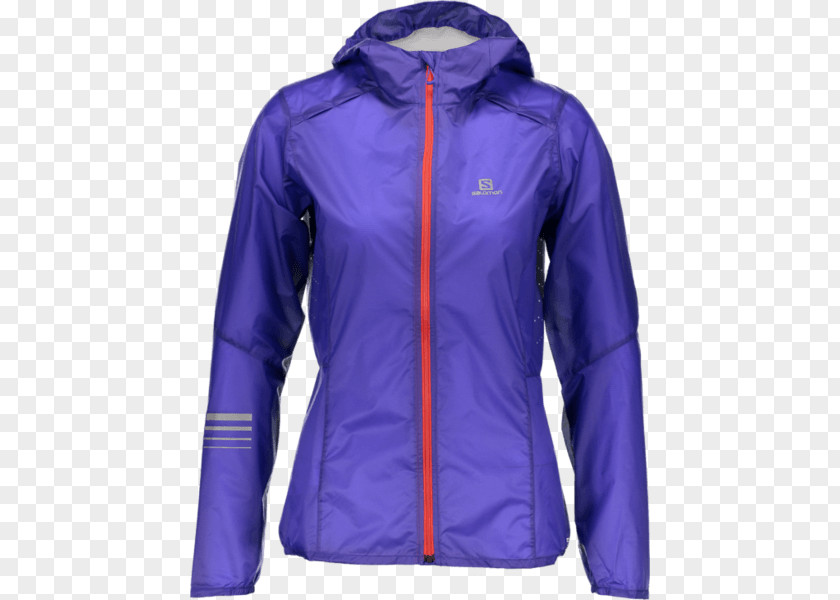 Jacket Sweden Salomon Group Hood Blue PNG