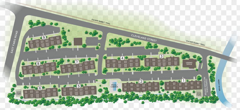 The Bristol Apartment Homes Residential Area Urban Design Floor Plan PNG