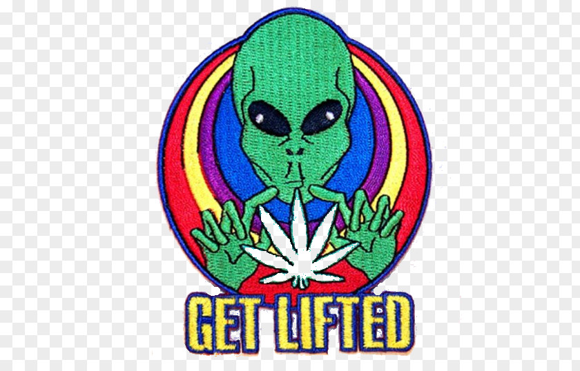 Alien Tumblr Cannabis Smoking Clip Art PNG
