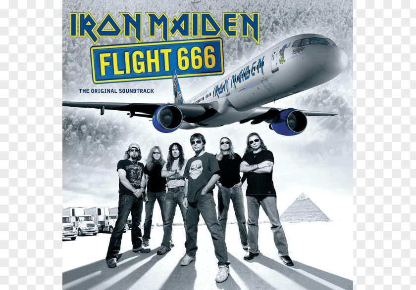 Iron Maiden Flight 666: The Original Soundtrack Album Heavy Metal PNG
