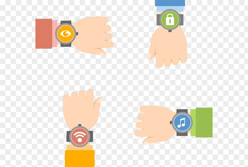 Smart Watch Euclidean Vector Smartwatch Icon PNG