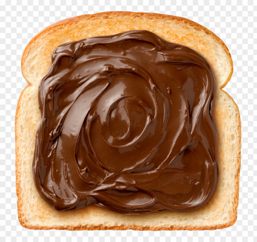 Toast Chocolate Spread Nutella PNG