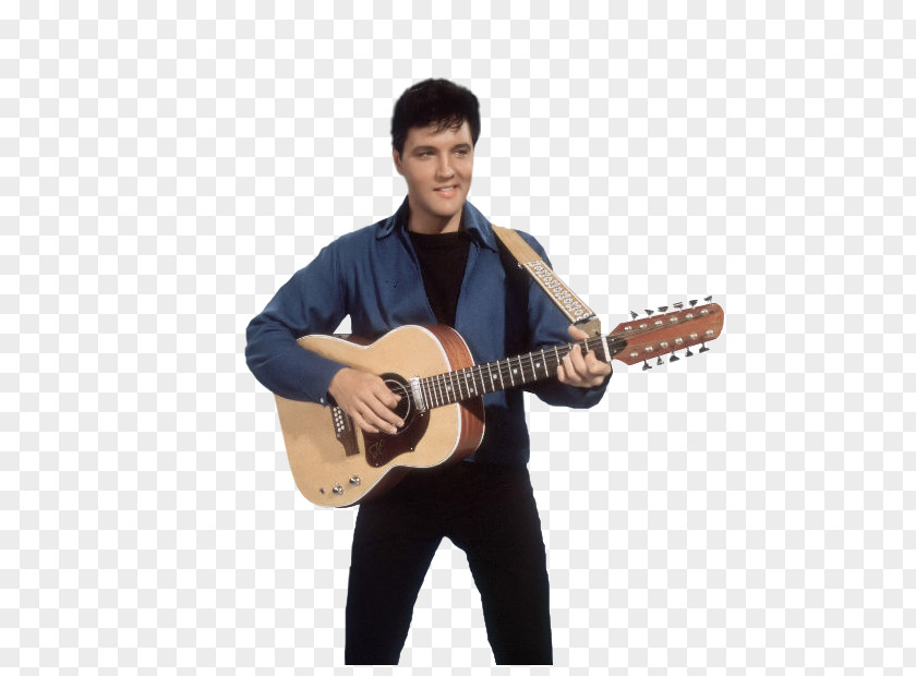 Acoustic Guitar Elvis Presley Spinout Electric Musician PNG