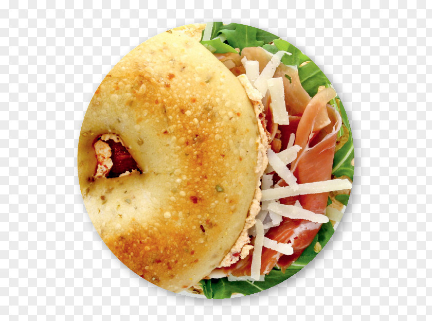 Bagel Breakfast Sandwich Fast Food Pan Bagnat Junk PNG