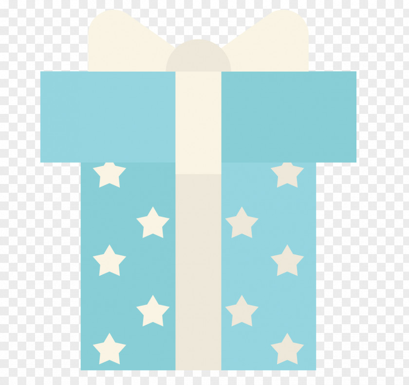 Blue Star Vector Box Icon PNG