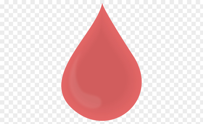 Donation Blood Peach Triangle PNG