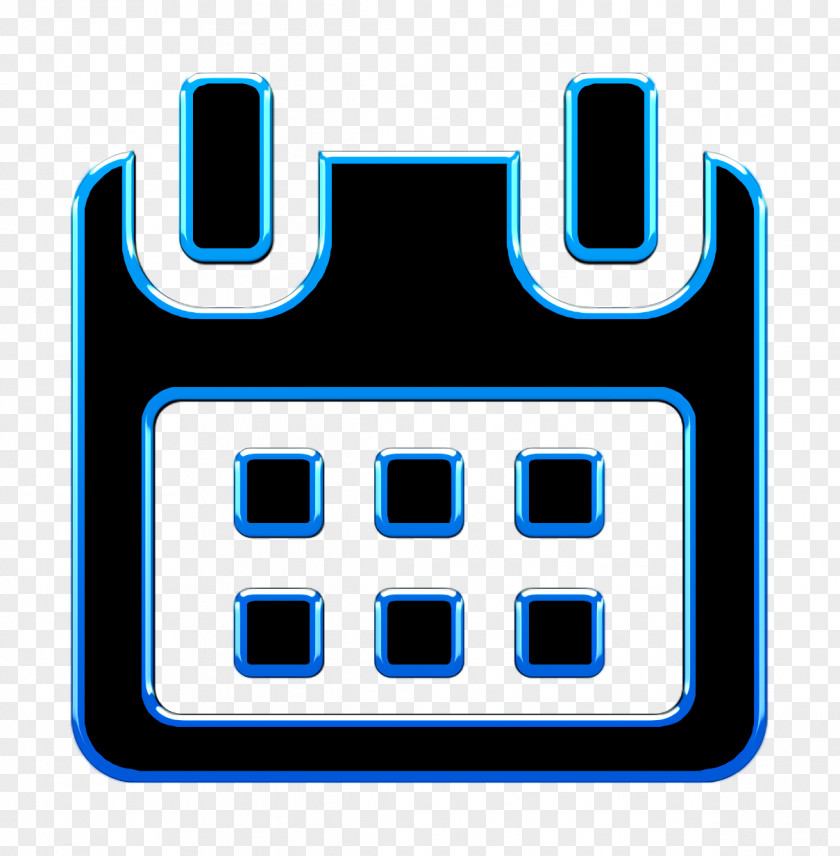Electric Blue Leogang Mountain Icon PNG