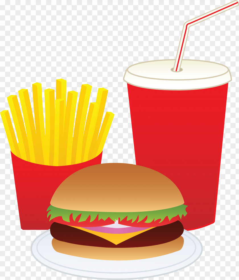 Fries Cliparts Fizzy Drinks Fish And Chips French Hamburger Fast Food PNG