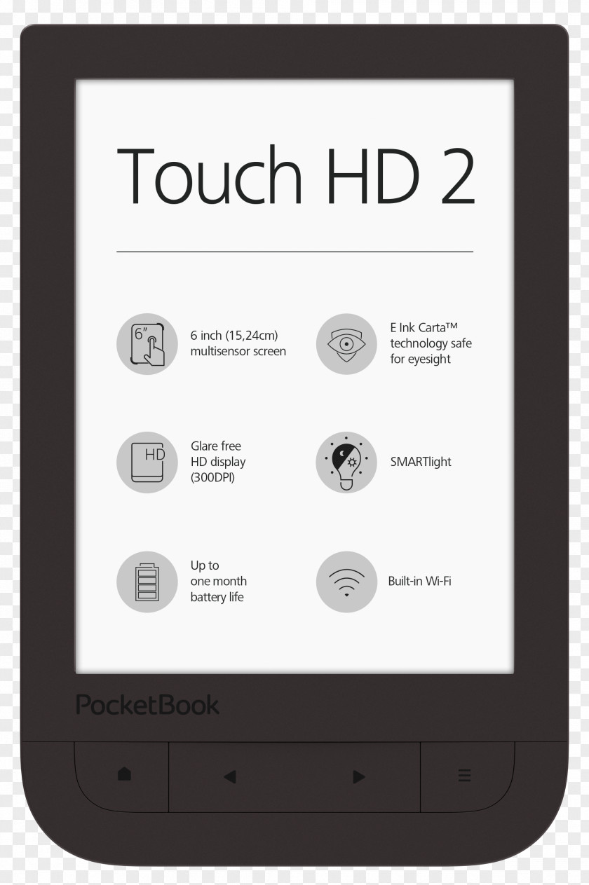 Linux Kernel 3.0 1 GHzBlack E-Readers PocketBook International Amazon.comComputer EBook Reader 15.2 Cm PocketBookTOUCH HD Touch 8 GB PNG