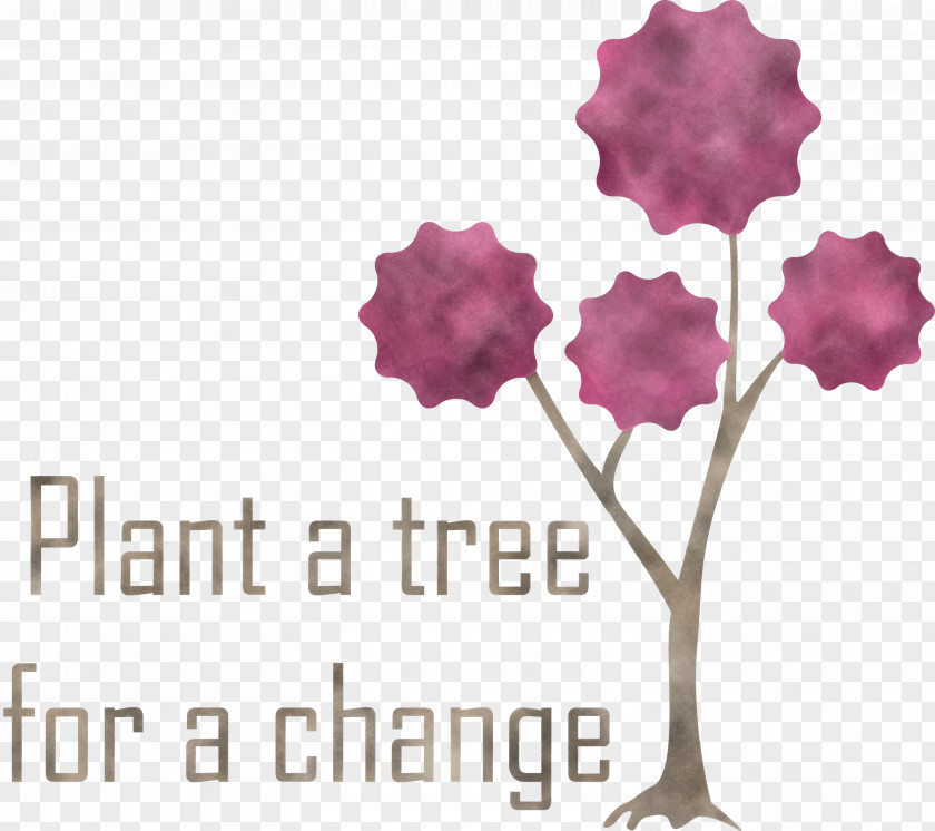 Plant A Tree For Change Arbor Day PNG