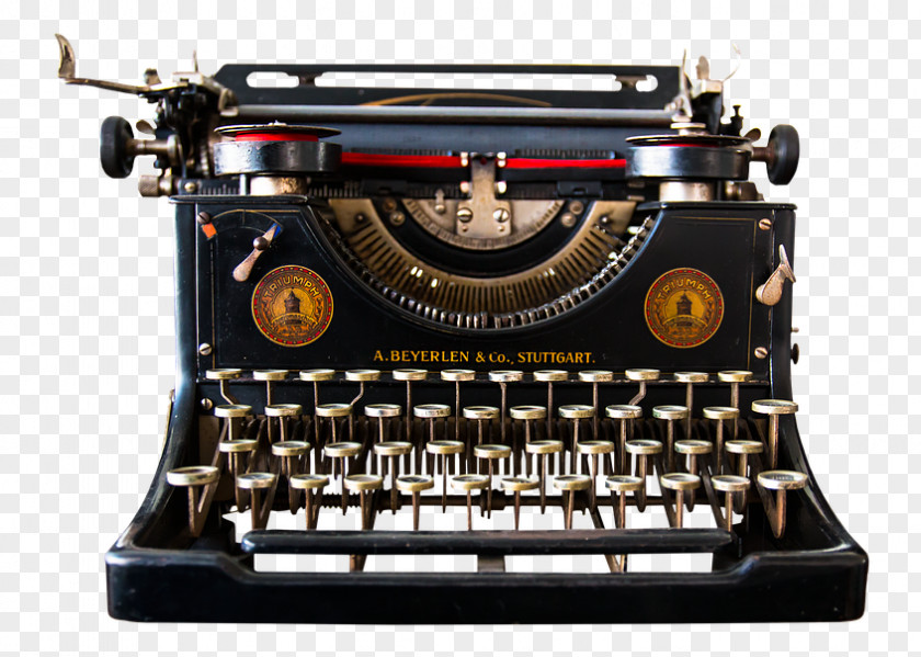 Typewriter Office Equipment Supplies PNG