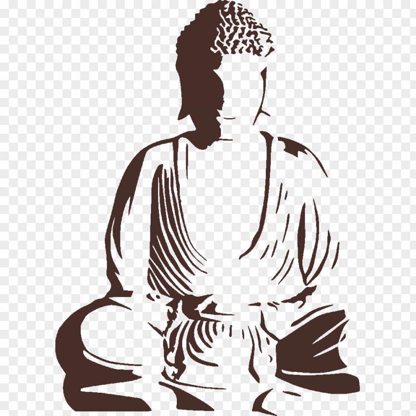 Buddha Drawing Buddhism The Golden Buddhist Meditation Zen PNG