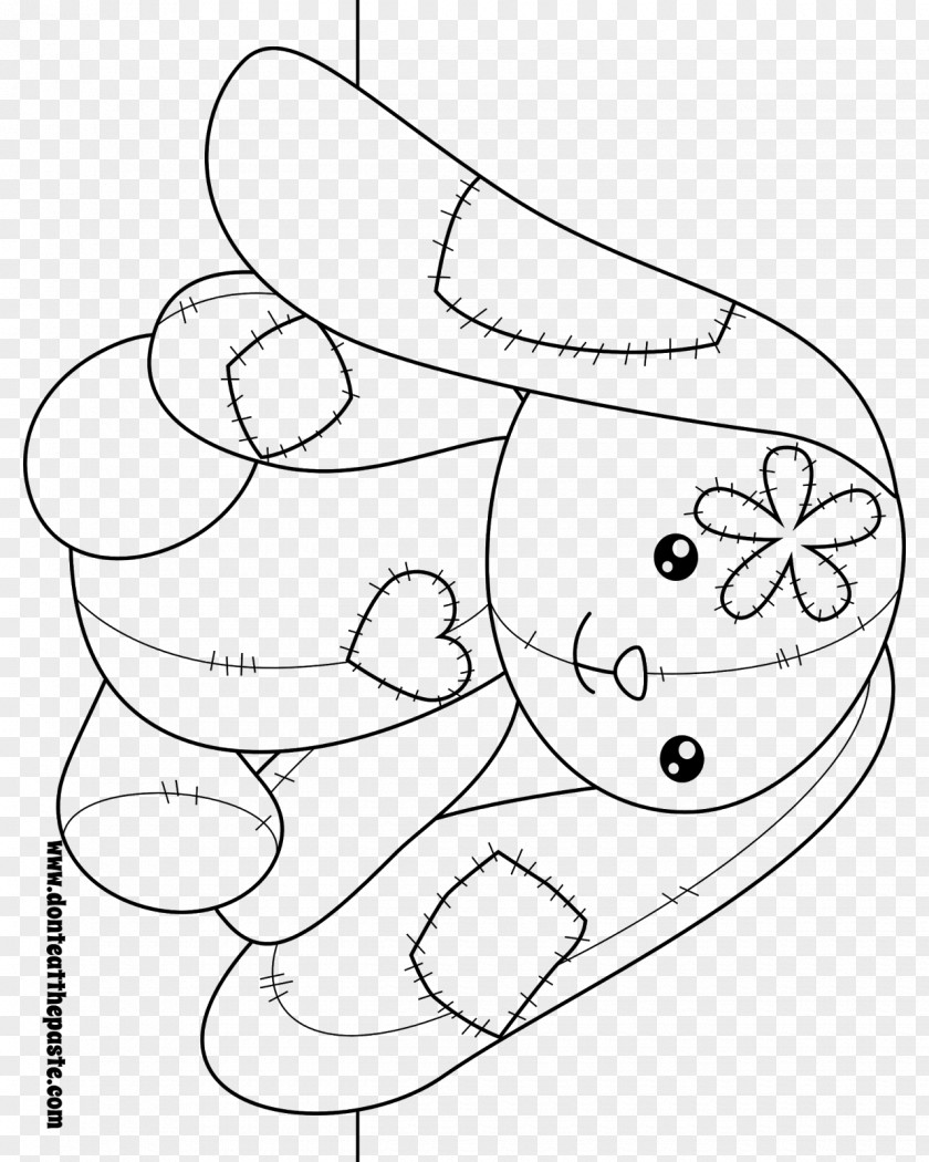 Coloring Book Drawing Rabbit Clip Art PNG